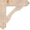 Ekena Millwork Olympic Arts & Crafts Smooth Bracket, Douglas Fir, 5 1/2"W x 28"D x 28"H BKT06X28X28OLY03SDF - alternate 4